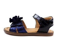 Bisgaard sandal Agnes midnight with flower